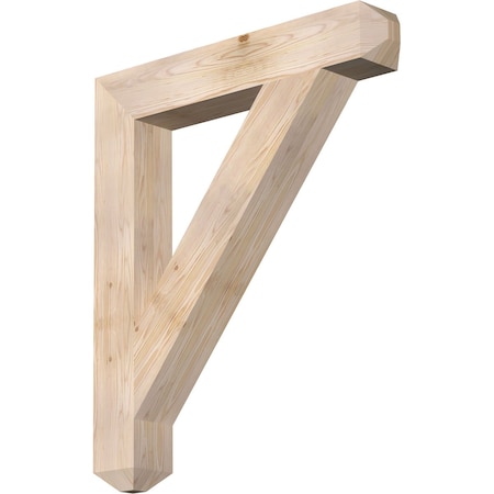 Ekena Millwork Traditional Craftsman Smooth Bracket, Douglas Fir, 5 1/2"W x 36"D x 42"H BKT06X36X42TRA04SDF